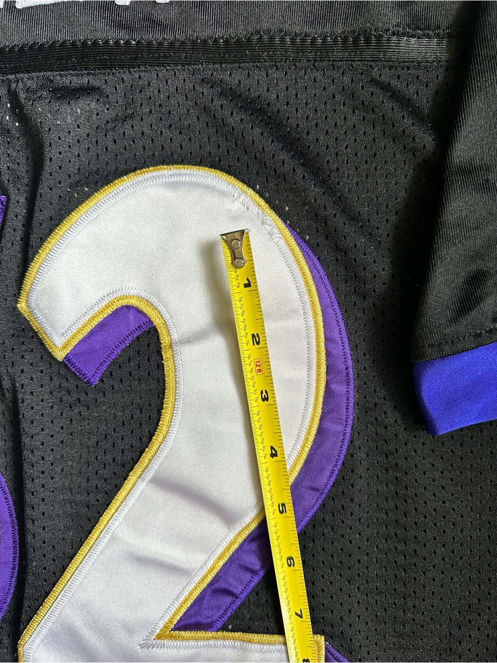 Reebok Ray Lewis Ravens 52 Black NFL Players Jersey Size 48 Large - Picture 12 of 12